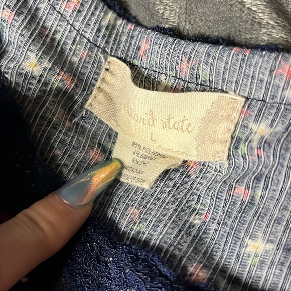 Altar’d State floral long sleeve top - Picture 2 of 2